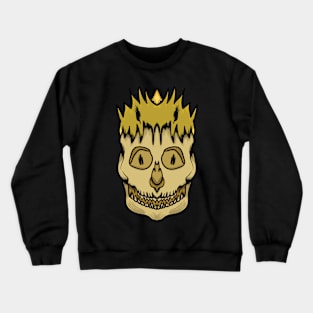 Golden Skull Crewneck Sweatshirt